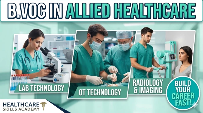 Course - BVOC in Allied Healthcare Courses