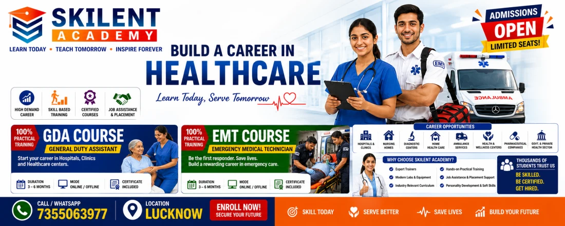 SKILENT ACADEMY Slider